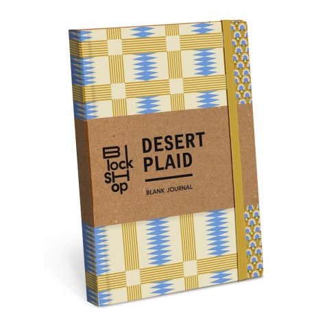 From the Block Shop Studio: Desert Plaid Journal
