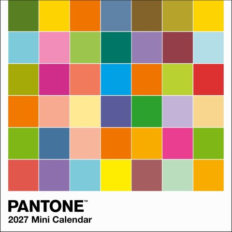 PANTONE™ Mini Wall Calendar 2027